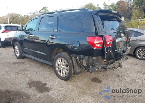2012 Toyota Sequoia Platinum 5.7L V8 from USA, damaged, VIN 5TDDY5G12CS057050